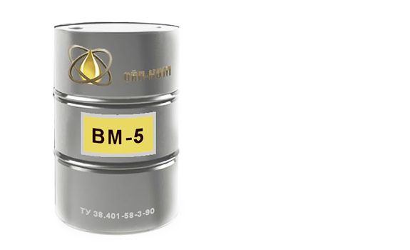 Масло из сернистых видах нефти марки ВМ-5