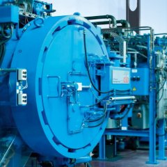 Вакуумная печь удаления связующего ALD VKPgr 50-50-230 10 МПа