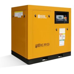 Промышленный винтовой компрессор BERG ВК-90-E/8 бар с прямым частотно-регулируемым приводом